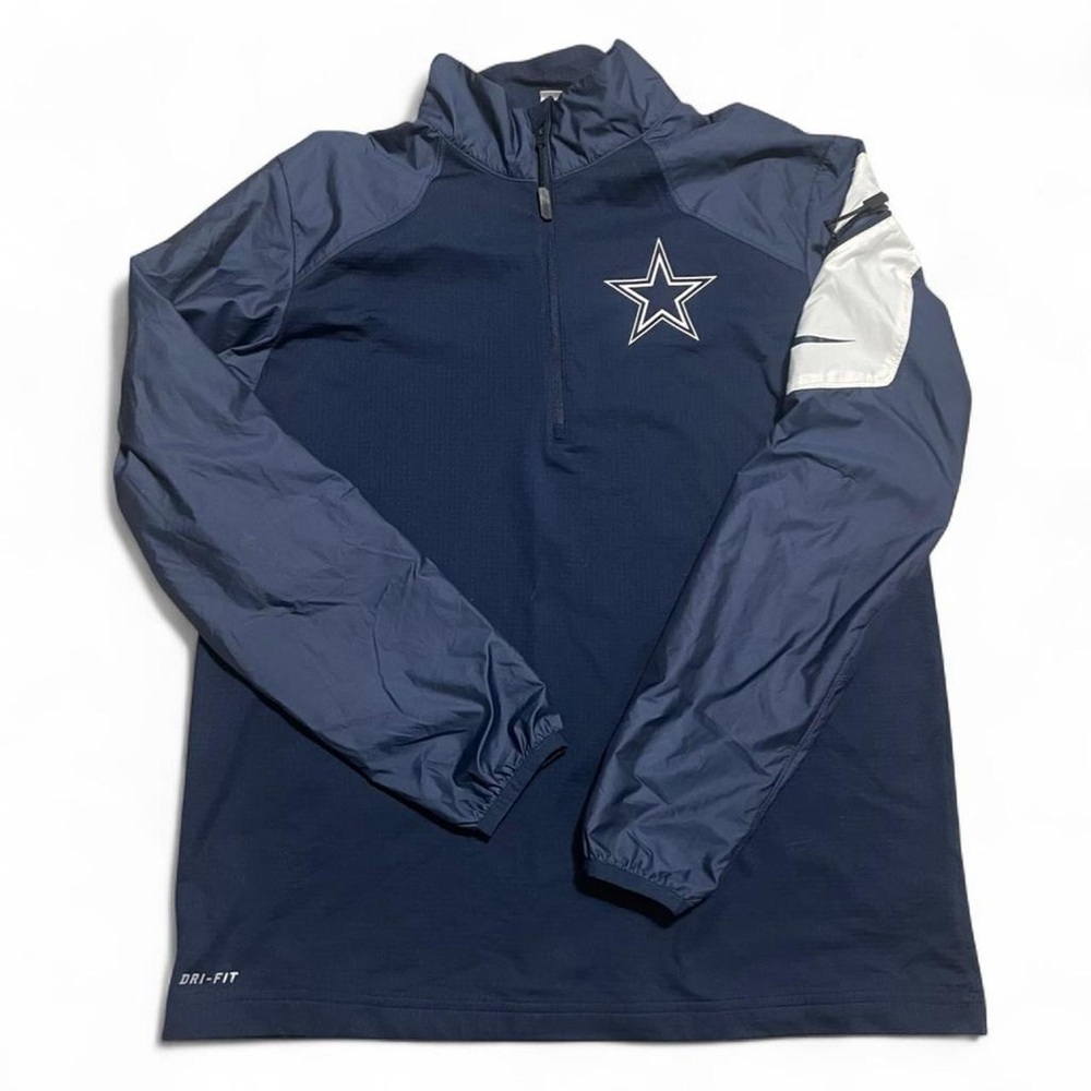 Nike Dallas Cowboys Navy and White Pullover